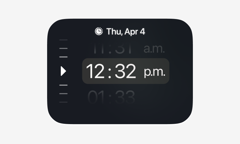 The Eject timer, set to block apps for a chosen length of time.